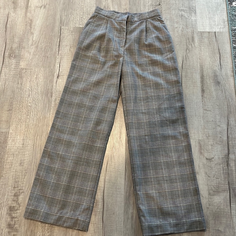 COPY - COPY - Asos Vera Moda Plaid Trousers Size M